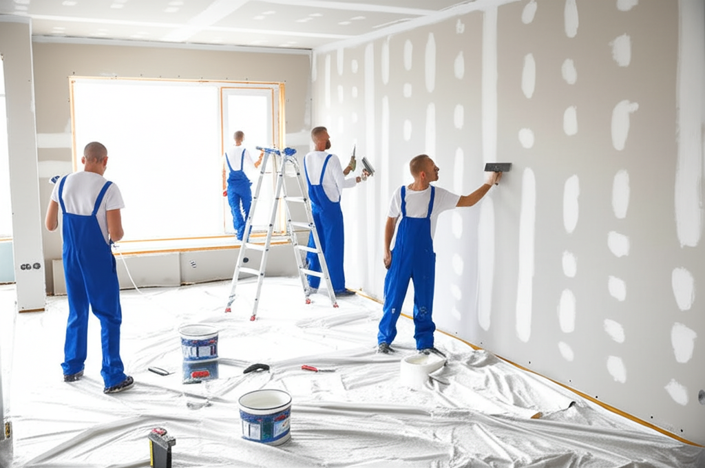 Hawthorne Drywall Services team